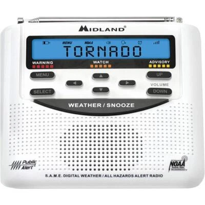 Midland WR120 NOAA Weather Alert Radio - Image 1 of 4