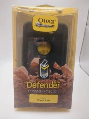 OTTERBOX Defender Series Fitted Case for iPhone 6 - Black - Image 1 of 2