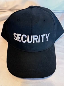 Gorra/sombrero NISSUN Security negro Snapback - Imagen 1 de 3