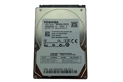 Dell 320GB 7.2K SATA 2.5" Laptop Hard Drive PPHPX - Image 1 of 2