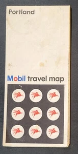 Vintage Portland Oregon Travel Map - Texaco - 18 x 49 Inches - 1969 - Picture 1 of 9