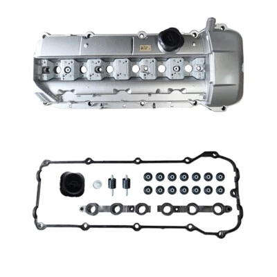 ALUMINUM Valve Cover w/ Gasket For 98-02 BMW E39 525i 528i E46 325i 328i 330i X5 - Image 1 of 4