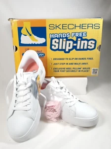 NIB Skechers Hands Free Slip-Ins # 185008/WHT, Eden LX Royal Stride, Women's 9 - Picture 1 of 9