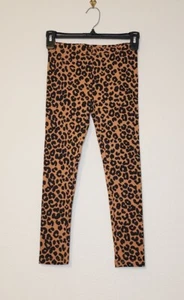 Harper Canyon Girls Tan Biscuit Leopard Print Elastic Waist Leggings Size 7 - Picture 1 of 9