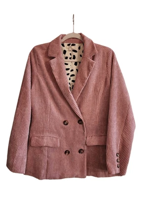 Kori America dusty rose corduroy blazer Size Medium - Image 1 of 4