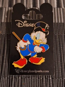 Brand New 2021 Disneyland Paris Scrooge McDuck Holding His Cane Pin - Picture 1 of 6