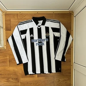 Newcastle United 2003 2004 2005 local talla L camiseta futbol kit camiseta - Imagen 1 de 5