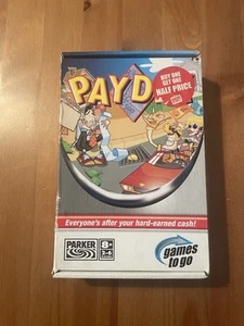 Payday Games To Go Board Game Travel Parker Hasbro Complete VGC - Picture 1 of 10
