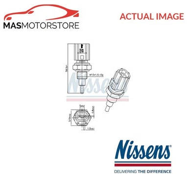 COOLANT TEMPERATURE SENSOR GAUGE ENGINE NISSENS 207098 P FOR CITROËN C1 II,C1 - Image 1 of 4