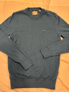 Ben Sherman Men’s Pullover Sweater Size Small Color Blue - Picture 1 of 6