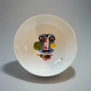 PABLO PICASSO LIVING FACES 14” BOWL 1963 PP-8 Masterpiece Editions LTD PORTUGAL - Picture 1 of 7