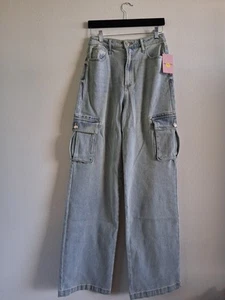 Juicy Couture Lunita Women's Size 30 High Waist, Wide Leg With Cargo Pockets - Picture 1 of 12
