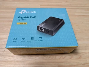 TP-LINK TL-PoE10R Power Over Ethernet Splitter, Selectable Power Output 12/9/5V - Picture 1 of 6