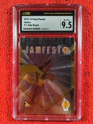 2013-14 Panini Pinnacle JAMFEST #11 Card Kobe Bryant CSG 9.5 MT+ LOW POP (42) - Image 1 of 3