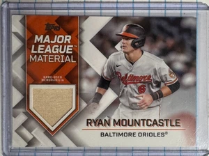 2022 Topps Update Series - Major League Material Ryan Mountcastle #MLM-RMO (MEM) - Picture 1 of 3