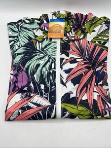 Columbia Side Hill Printed Windbreaker Women's Size 2X Tropical Wind Jacket New - Picture 1 of 5