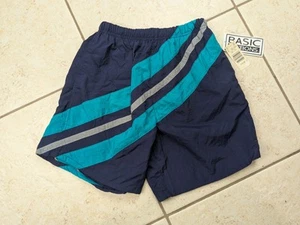 Vtg NWT Basic Editions Men’s Swim Trunks Shorts Size Small Mesh Lined Pockets - Picture 1 of 9