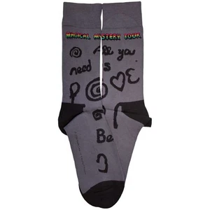 The Beatles Magical Mystery Tour All You Need Is Love Ankle Socks One Size - Picture 1 of 2