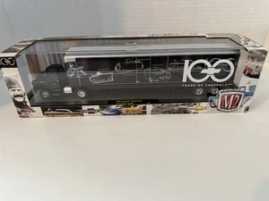 C02 M2 Machines Diecast 100 Jahre Chevrolet Hauler Traktor Anhänger - Bild 1 von 6