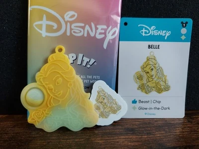 Disney Pop It! Mystery Bag Belle Sensory Fidget Toy, Card & Sticker - Image 1 of 4