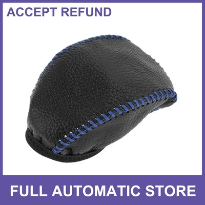 1 Pc Car Gear Shift Knob Cover for Toyota RAV4 2019-2024 Pebbled Black Blue New - Image 1 of 4