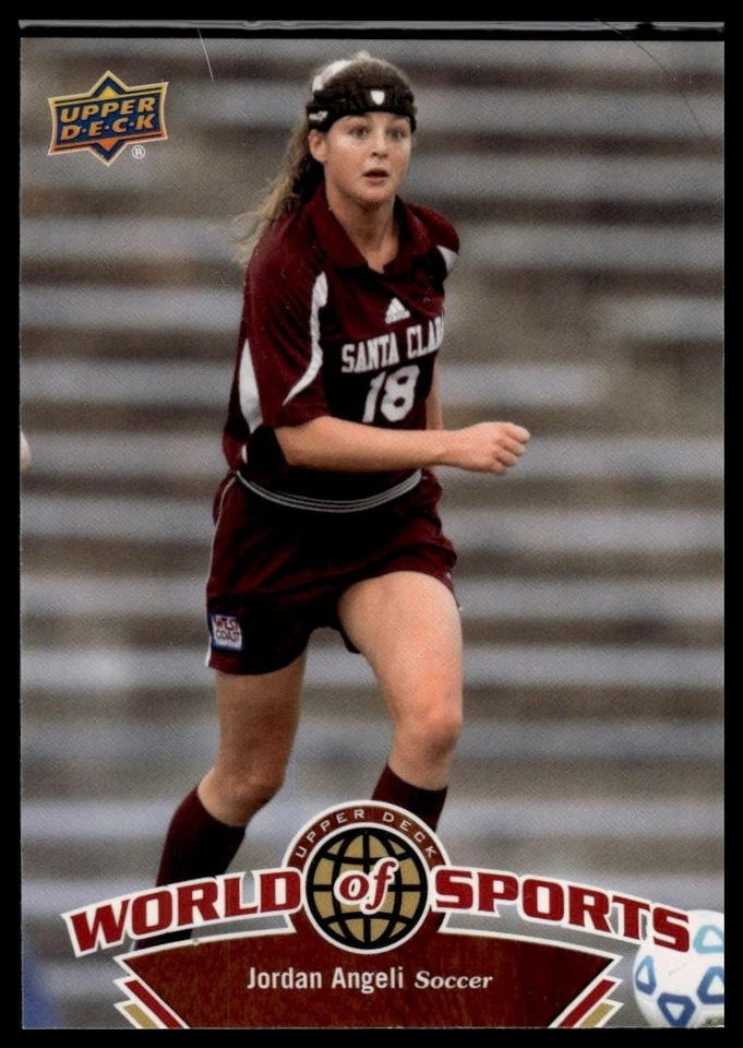 2010 Upper Deck World of Sports #118 Jordan Angeli - Image 1 of 2