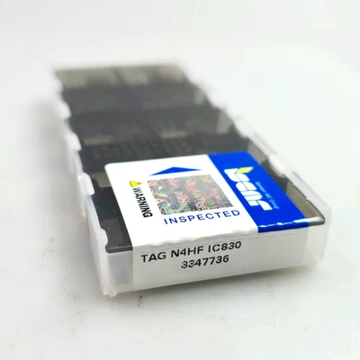 Iscar TAG N4HF IC830 Grooving Turning & Parting Carbide Inserts (Box of 10) - Image 1 of 4