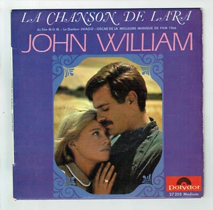John WILLIAM vinyle 45T 7" EP Film CHANSON DE LARA -.. WILLY -POLYDOR 27258 RARE - Picture 1 of 3