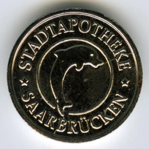 ☆ ALEMANIA ☆ FICHAS DE FARMACIA • SAAR TALER • FARMACIA SAARBRÜCKEN ☆ MONEDA DE EMERGENCIA ☆C3954 - Imagen 1 de 2