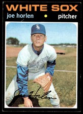 1971 Topps #345 Joe Horlen   Baseball Chicago White Sox