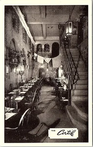 Unused NYC Postcard The Cortile Murray Hill Restaurant Manhattan Italian NY - Picture 1 of 1