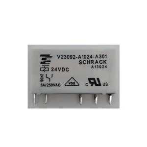 1pc V23092-A1024-A301 24V 6A 250VAC 5pin Single Relay Tyco - Picture 1 of 3