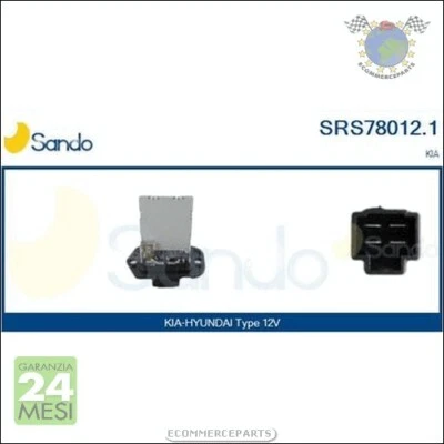 Resistenza ventola abitacolo Sando per KIA PICANTO - Immagine 1 di 3