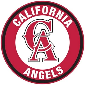 Los Angeles Angels of Anaheim CA Circle Logo Vinyl Decal Sticker 10 sizes!! - Picture 1 of 2