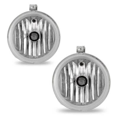 Pair For Dodge Charger 2006 2007 2008 2009 Clear Lens Bumper Fog Light Rear Lamp - Image 1 of 4