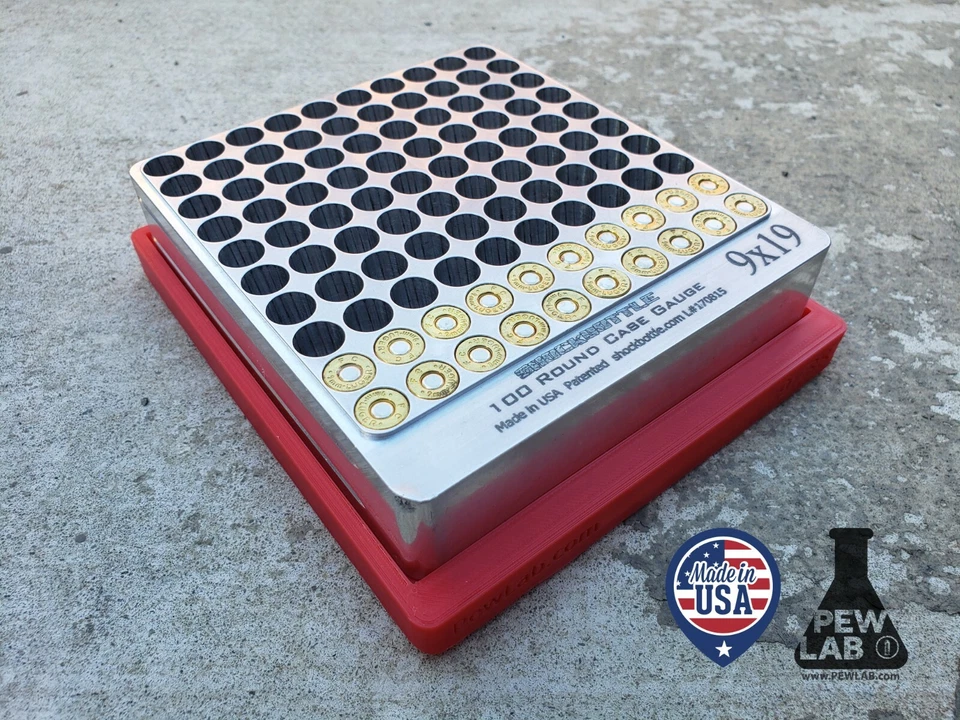 Botella de choque elevadora Hundo Case Gauge 9 mm 38 SC Foto 1 de 4