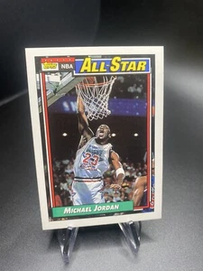 1992 Topps Basketball Card #115 Michael Jordan AS Chicago Bulls - Picture 1 of 4