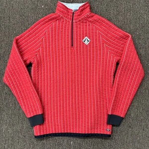 SCOTCH & SODA BLAUW Watch Quarter Zip Red Size Medium Amsterdam - Picture 1 of 6