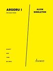 Argoru I     sheet music for piano  Singleton, Alvin piano