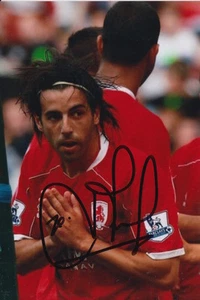 MIDDLESBROUGH HAND SIGNED JULIO ARCA 6X4 PHOTO 2. - Imagen 1 de 1