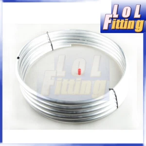 5/16" 3/8" 1/2" 5/8" OD x 25FT Aluminum Fuel Line Roll Fuel /Oil /Water /E85 - Picture 1 of 4