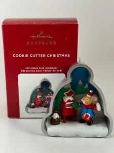 2020 Cookie Cutter Christmas #9 - Hallmark Ornament - Mouse at Mailbox in Hat - Picture 1 of 12