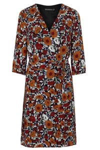 Sugarhill Boutique Iliana Floral Print Wrap Dress - Picture 1 of 12