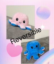 Reversible Octopus Plushie Toy 20cm Plush Doll Kawaii Gift Cute Soft Mood