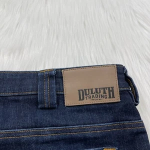 Duluth Trading Jeans Mens 38x32 (31) Ballroom Double Flex Stretch Denim *FLAWED - Picture 1 of 11