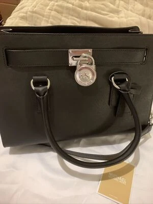 MK Michael kors Small black Hamilton bag - Image 1 of 4