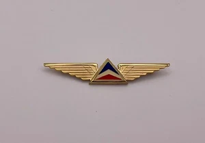 Auténticas alas de piloto ingeniero de vuelo de Delta Air Lines quinta edición  - Imagen 1 de 2