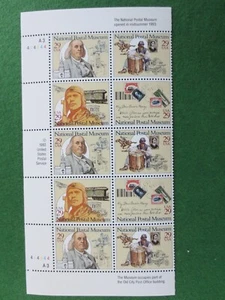 National Postal Museum 29¢ Doc Block of 10 Scott# 2779-82 1993 MNH - Picture 1 of 5