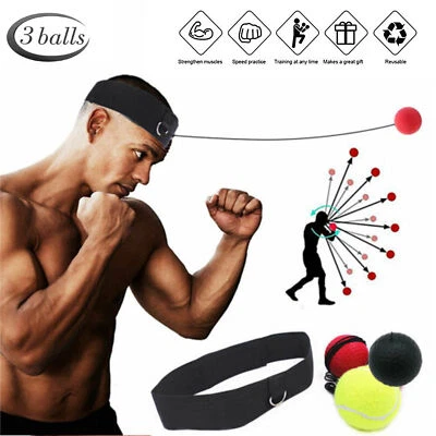 Kampf Ball Reflex Boxing Kopfband für Speed Training Punch Sport Punch Übung Set - Bild 1 von 4