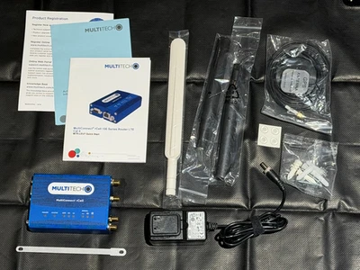 MULTITECH MultiConnect rCell ~ MTR-LNA7-B10-US ~ Cellular Router w Accessory Kit - Image 1 of 4